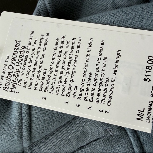 lululemon athletica Scuba half zip - Picture 2 of 3